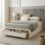 2391K-1EK* (3) Eastern King Platform Bed with Footboard Storage - 2391K-1EK*