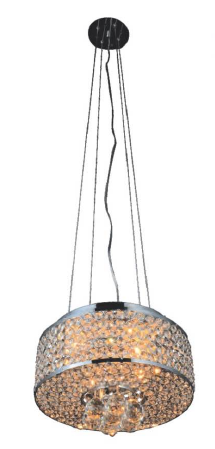 23RND12CH 12" X 8" WEB CHROME ROUND - 210000003626