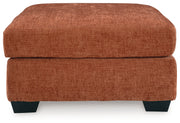 Aviemore Spice LAF Sectional with Ottoman and Recliner from Ashley - Lara Furniture