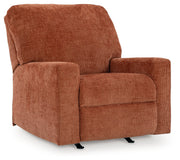 Aviemore Spice LAF Sectional with Ottoman and Recliner from Ashley - Lara Furniture