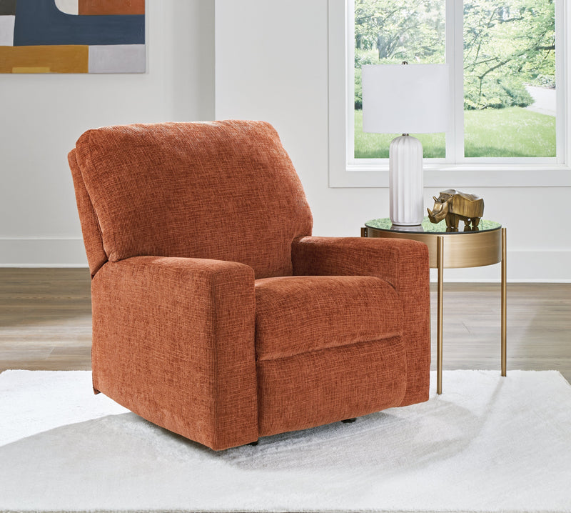 Aviemore Spice LAF Sectional with Ottoman and Recliner from Ashley - Lara Furniture