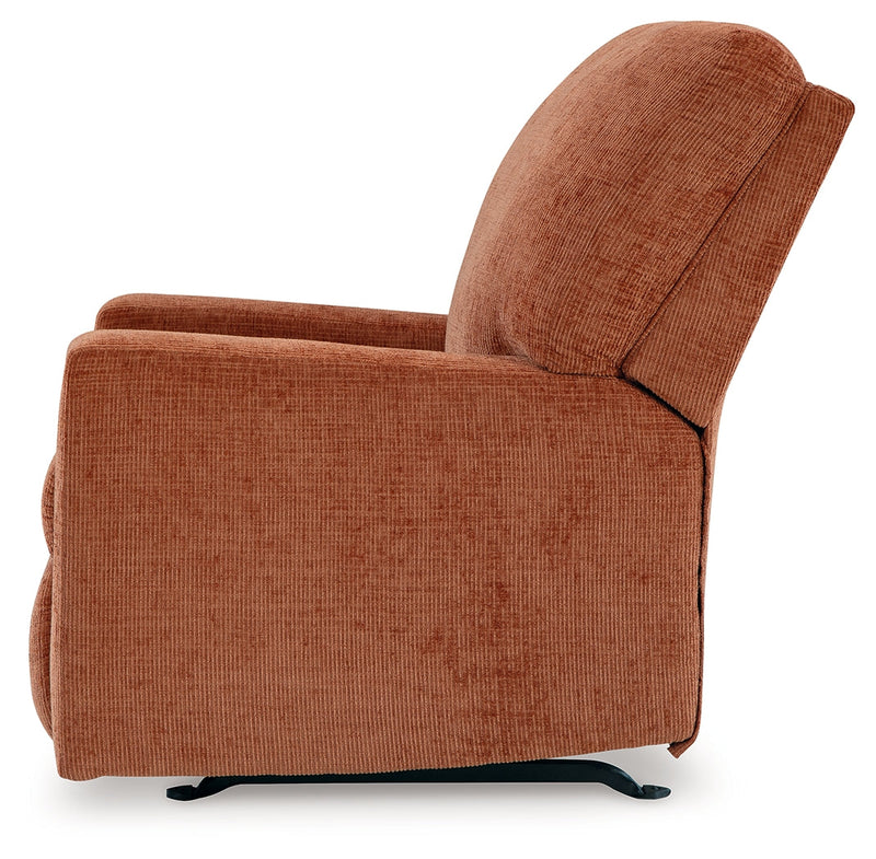 Aviemore Spice LAF Sectional with Ottoman and Recliner from Ashley - Lara Furniture