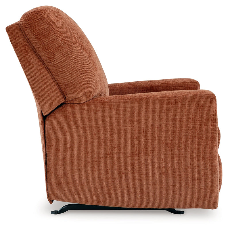 Aviemore Spice LAF Sectional with Ottoman and Recliner from Ashley - Lara Furniture