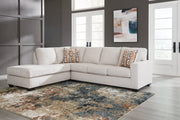Aviemore Stone 2-Piece Sectional with Chaise -  Ashley - Lara Furniture