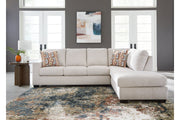 Aviemore Stone 2-Piece Sectional with Chaise -  Ashley - Lara Furniture