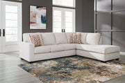 Aviemore Stone 2-Piece Sectional with Chaise -  Ashley - Lara Furniture