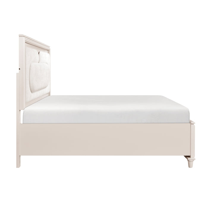 2451K-1CK* (4) California King Platform Bed with Footboard Storage - 2451K-1CK*