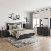 2502KBK-1EKDW* (3) Eastern King Platform Bed with Footboard Storage - 2502KBK-1EKDW*