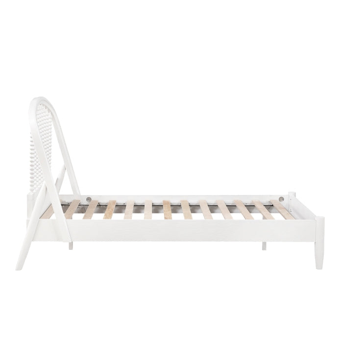 2510WHT-1* (3) Twin Platform Bed - 2510WHT-1*