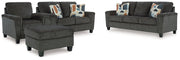 Erinslane Sofa, Loveseat, Chair and Ottoman from Ashley - Lara Furniture