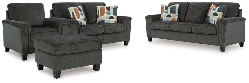 Erinslane Sofa, Loveseat, Chair and Ottoman from Ashley - Lara Furniture