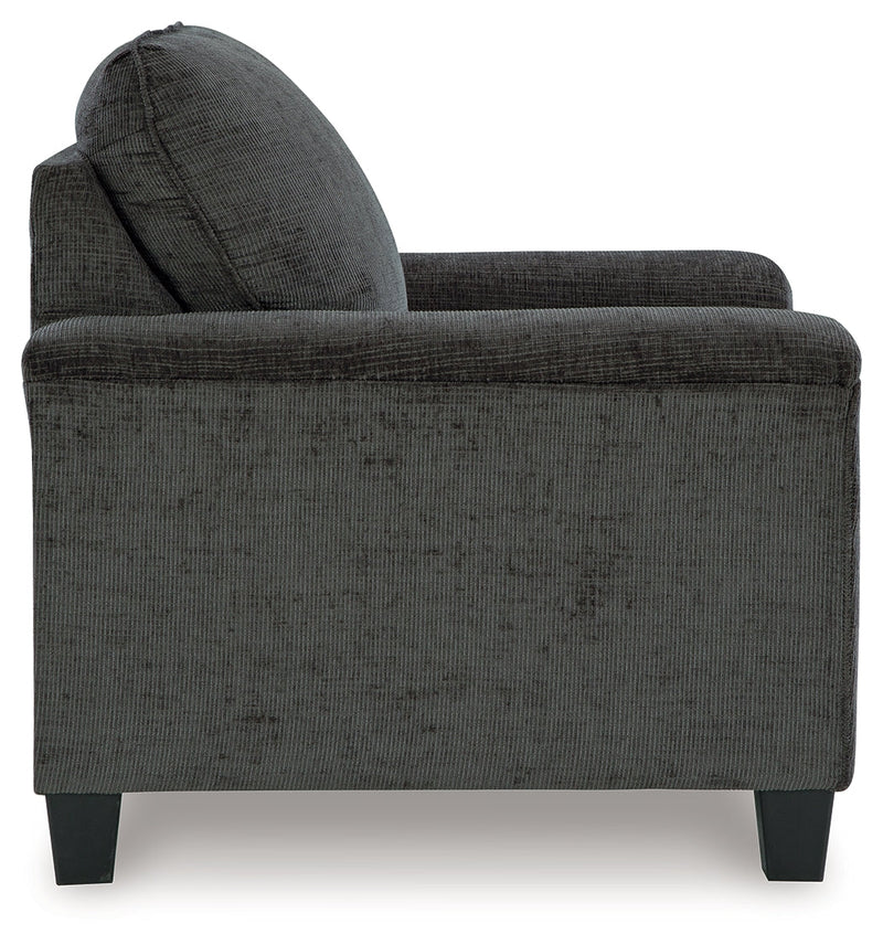 Erinslane Sofa, Loveseat, Chair and Ottoman from Ashley - Lara Furniture