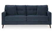 Bixler Navy Sofa and Chaise -  Ashley - Lara Furniture