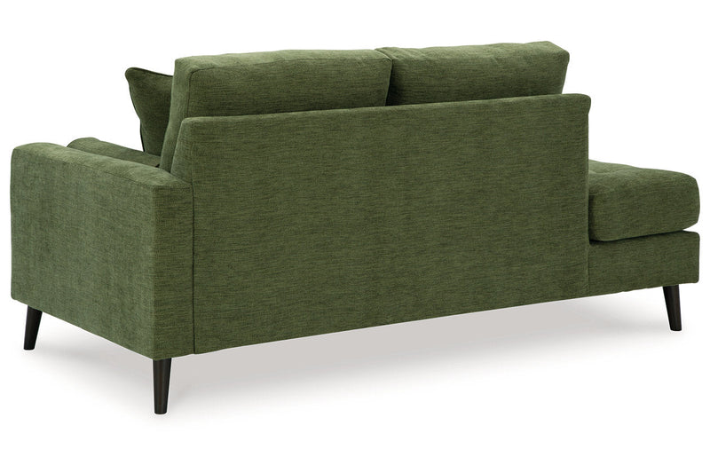 Bixler Olive Sofa and Chaise -  Ashley - Lara Furniture