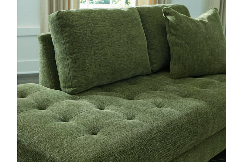 Bixler Olive Sofa and Chaise -  Ashley - Lara Furniture