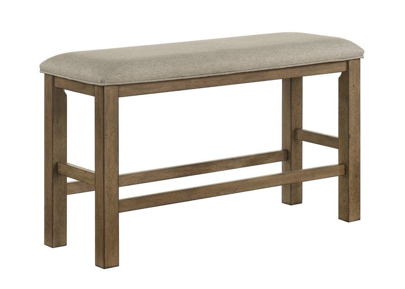 Cockrell Brown/Beige Extendable Counter Height Set from Crown Mark - Lara Furniture
