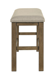Cockrell Brown/Beige Extendable Counter Height Set from Crown Mark - Lara Furniture