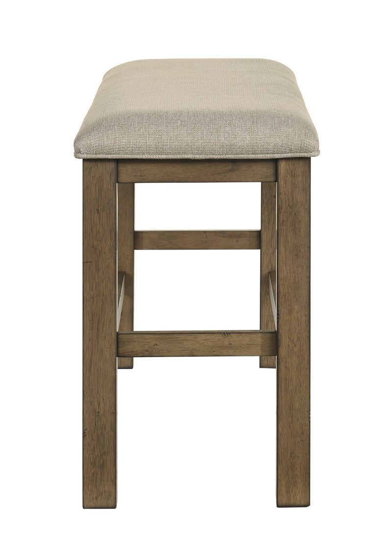 Cockrell Brown/Beige Extendable Counter Height Set from Crown Mark - Lara Furniture