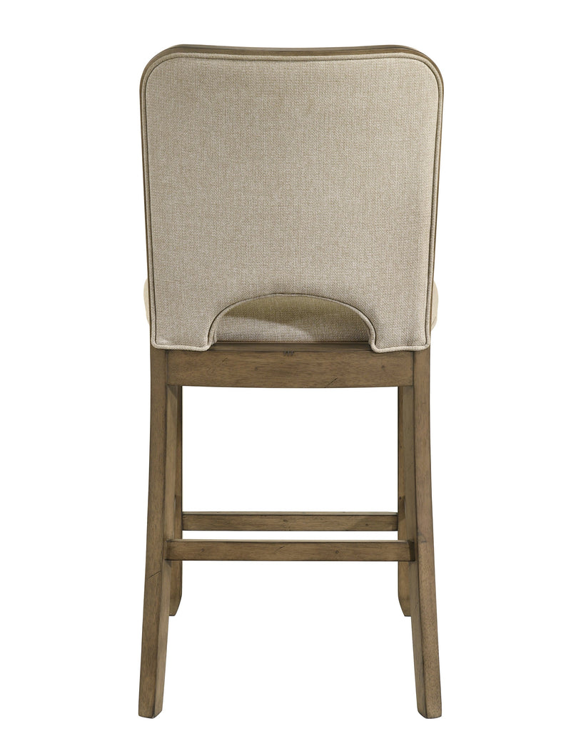 Cockrell Brown/Beige Extendable Counter Height Set from Crown Mark - Lara Furniture