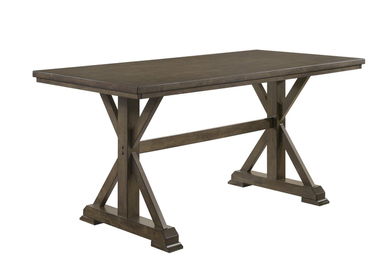 Lloyd Brown Counter Height Set from Crown Mark - Lara Furniture