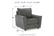 Stairatt  Sofa, Loveseat and Chair -  Ashley - Lara Furniture