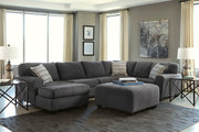 Ambee Slate 3 - Piece LAF Chaise Sectional - Lara FurnitureSectional