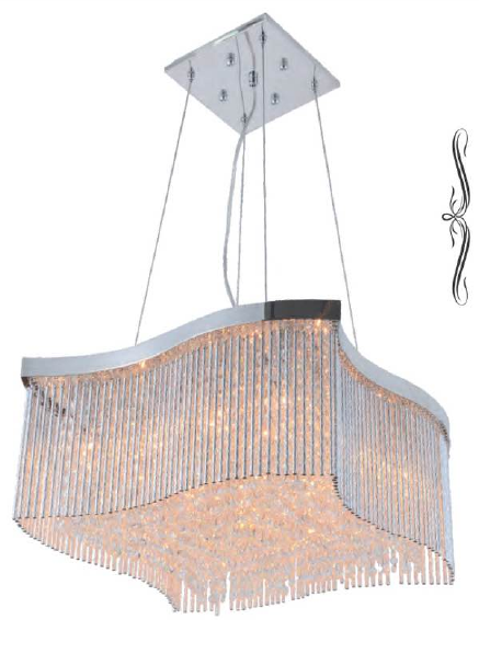 28OCT24CH 24" X 24" SOMME CHROME OCTAGON - 210000003835