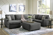 Edenfield Charcoal 3-Piece LAF Chaise Sectional -  Ashley - Lara Furniture