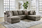O'Phannon Putty 2-Piece RAF Chaise Sectional -  Ashley - Lara Furniture