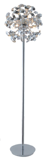 30FLR16CH 15.5" X 67" RIETI CHROME FLOOR LAMP - 210000006638