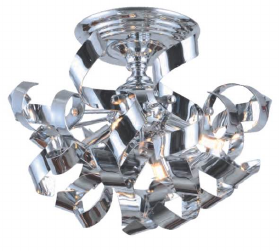 30FLT12CH 12" X 10.5" RIETI CHROME FLUSHMOUNT - 210000006620