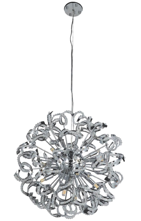 30RND28CC 27.5" X 27.5" RIETI CHROME ROUND - 210000004265