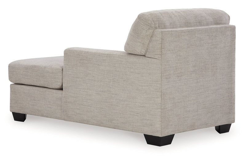 Mahoney Pebble Sofa and Chaise -  Ashley - Lara Furniture