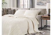 Mahoney Pebble 2-Piece Sleeper Sectional with Chaise -  Ashley - Lara Furniture