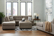 Mahoney Chocolate 2-Piece LAF Chaise Sectional -  Ashley - Lara Furniture