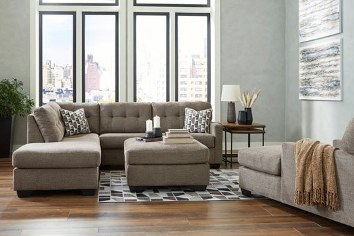 Mahoney Chocolate 2-Piece LAF Chaise Sectional -  Ashley - Lara Furniture
