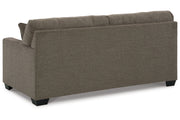 Mahoney Chocolate Sofa and Chaise -  Ashley - Lara Furniture