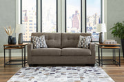 Mahoney Chocolate Sofa and Chaise -  Ashley - Lara Furniture