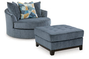 Maxon Place  Oversized Chair and Ottoman -  Ashley - Lara Furniture