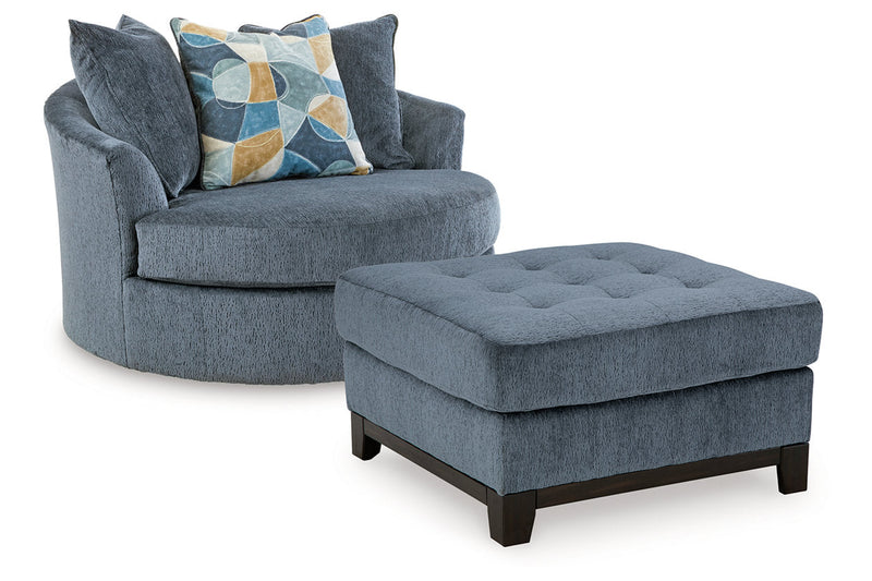 Maxon Place  Oversized Chair and Ottoman -  Ashley - Lara Furniture