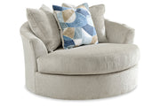 Maxon Place  Oversized Chair and Ottoman -  Ashley - Lara Furniture