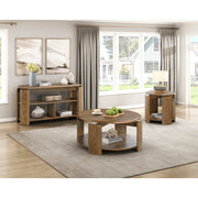 3573-01RD Cocktail Table with Swivel Top - 3573-01RD