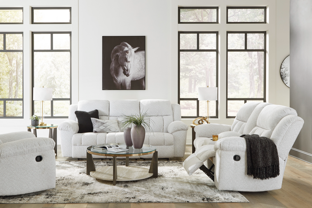 Frohn Snow Reclining Living Room Set