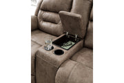 Stoneland Fossil Reclining Sofa and Power Reclining Loveseat -  Ashley - Lara Furniture