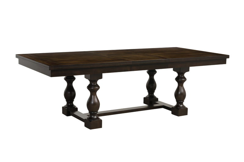 Yates Dark Oak Extendable Dining Set - Lara FurnitureDining Room Set