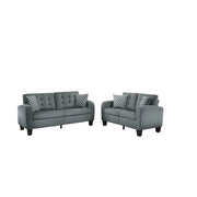 Sinclair Gray Living Room Set - Lara FurnitureLiving Room Set