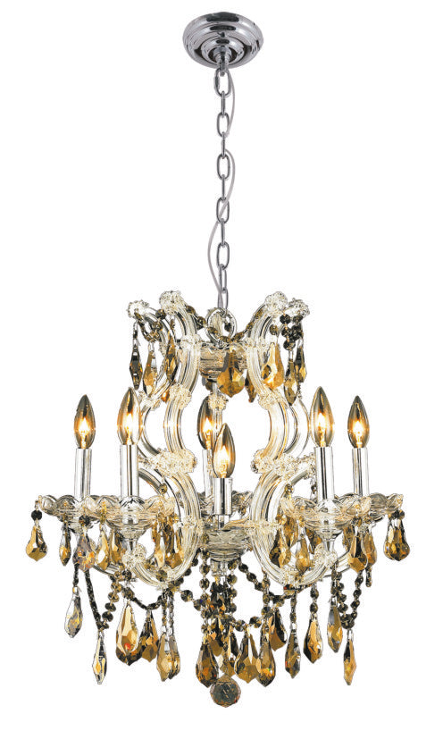 4004W21CC-917T  21X24  7 LIGHT  CLEAR CHROME - 210000004635