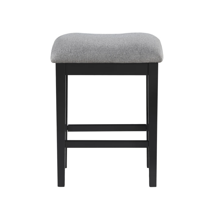 4017BK-24 Counter Height Stool, Set of 2 - 4017BK-24