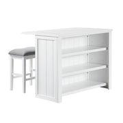 4017WH-07 Kitchen Island - 4017WH-07