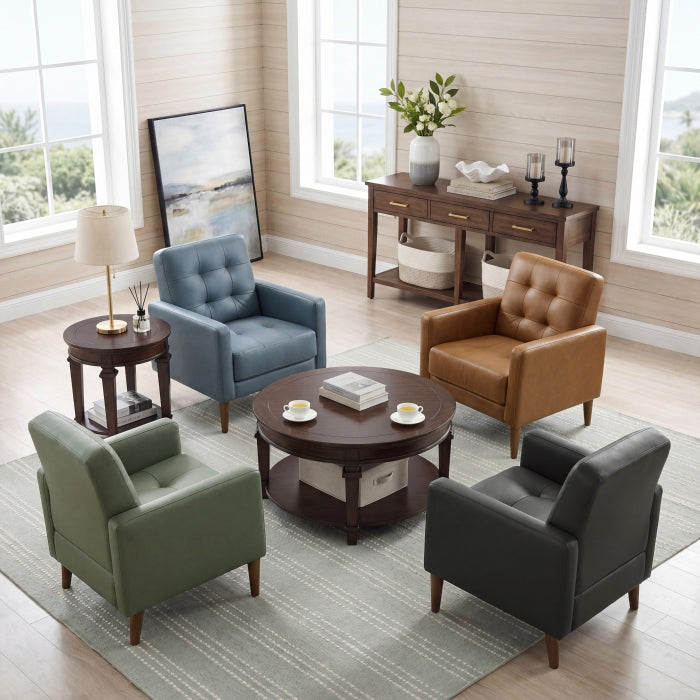 4208BLK-1 Accent Chair - 4208BLK-1